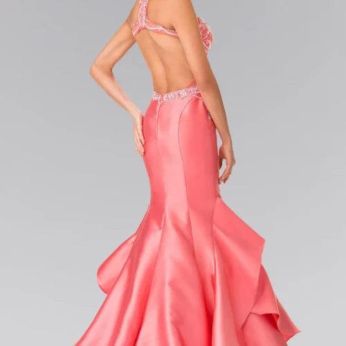 gl2357-coral-2-long-prom-pageant-gala-red-carpet-satin-beads-cut-out-back-sleeveless-high-neck-mermaid-trumpet