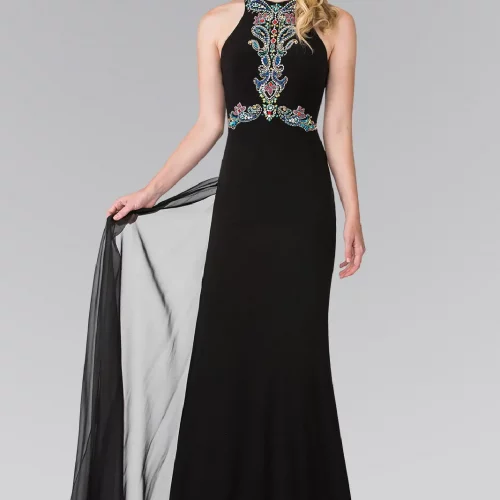 gl2358-black-1-long-prom-pageant-mother-of-bride-gala-red-carpet-chiffon-beads-jewel-sheer-back-sleeveless-high-neck-a-line