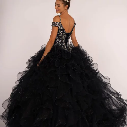 gl2516-navy-2-floor-length-quinceanera-tulle-jewel-glitter-open-back-corset-cut-away-shoulder-v-neck-ball-gown-ruffle