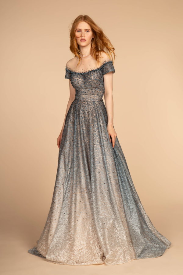 gl2558-grey-blue-1-long-prom-pageant-gala-red-carpet-lace-beads-open-back-zipper-v-back-short-sleeve-crew-neck-ball-gown