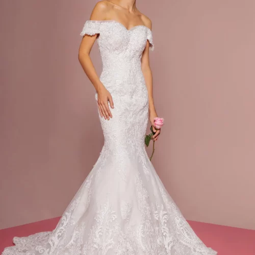 gl2594-ivory-cream-1-tail-wedding-gowns-mesh-embroidery-jewel-sheer-back-button-closure-cut-away-shoulder-sweetheart-mermaid-trumpet