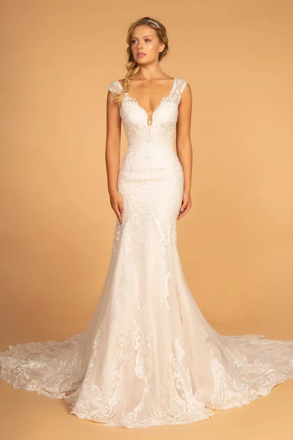 gl2595-ivory-cream-1-tail-wedding-gowns-mesh-embroidery-jewel-zipper-v-back-button-closure-sleeveless-v-neck-mermaid-trumpet