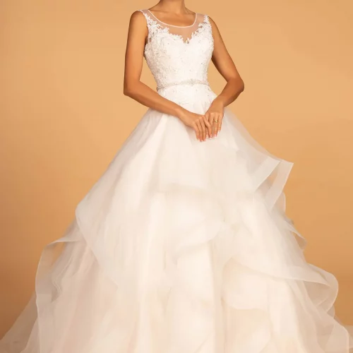 gl2599-ivory-champagne-1-floor-length-wedding-gowns-tulle-embroidery-jewel-sheer-back-button-closure-sleeveless-illusion-v-neck-ball-gown