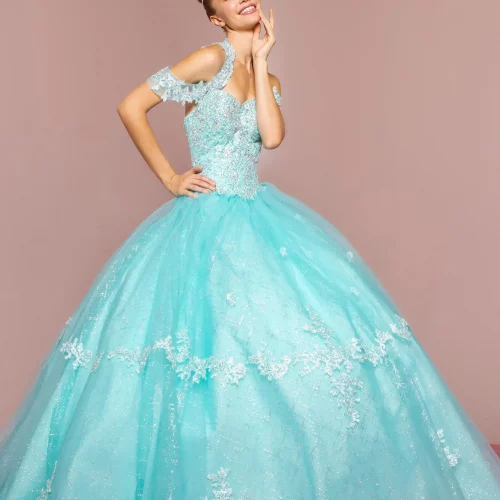 gl2602-aqua-1-floor-length-quinceanera-mesh-embroidery-jewel-corset-cut-away-shoulder-halter-ball-gown