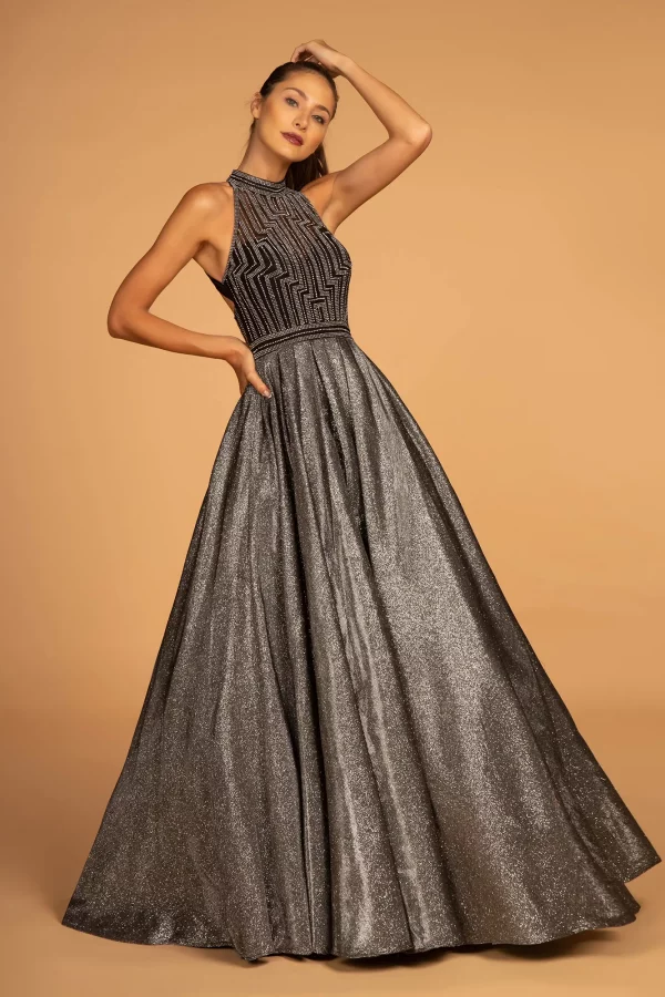 gl2631-dark-silver-1-floor-length-prom-pageant-gala-red-carpet-glitter-crepe-beads-zipper-cut-out-back-sleeveless-high-neck-a-line