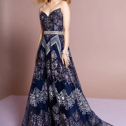 gl2649-navy-1-long-prom-pageant-gala-red-carpet-mesh-beads-jewel-glitter-open-back-zipper-short-sleeve-sweetheart-a-line