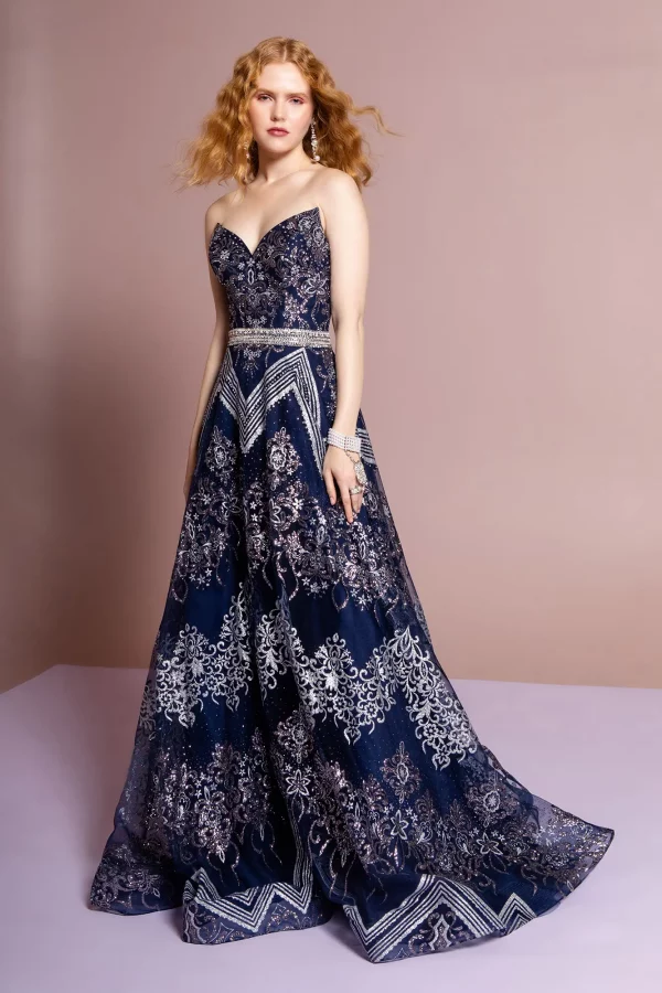 gl2649-navy-1-long-prom-pageant-gala-red-carpet-mesh-beads-jewel-glitter-open-back-zipper-short-sleeve-sweetheart-a-line