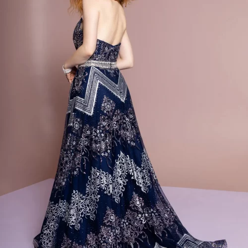 gl2649-navy-2-long-prom-pageant-gala-red-carpet-mesh-beads-jewel-glitter-open-back-zipper-short-sleeve-sweetheart-a-line