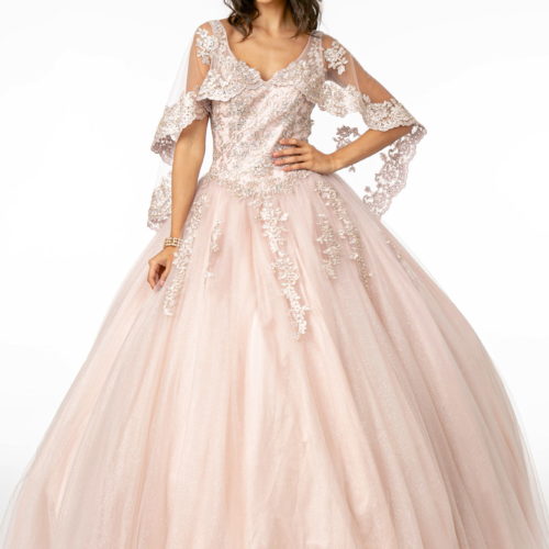 gl2800-mauve-1-floor-length-quinceanera-mesh-beads-jewel-glitter-corset-cape-sleeve-v-neck-ball-gown