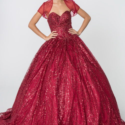 gl2804-burgundy-1-floor-length-quinceanera-mesh-beads-sequin-glitter-open-back-zipper-corset-sleeveless-sweetheart-ball-gown