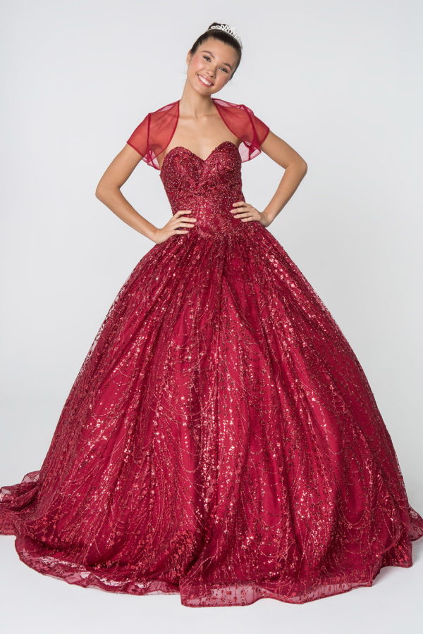 gl2804-burgundy-1-floor-length-quinceanera-mesh-beads-sequin-glitter-open-back-zipper-corset-sleeveless-sweetheart-ball-gown