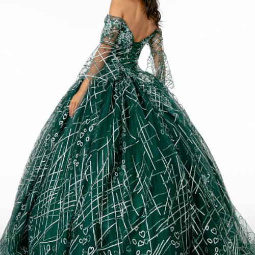 gl2911-green-2-floor-length-quinceanera-mesh-beads-glitter-open-back-corset-cut-away-shoulder-sweetheart-ball-gown