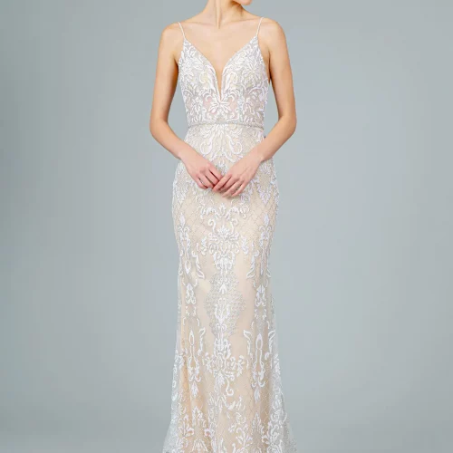 gl2990-ivory-1-long-prom-pageant-mesh-glitter-open-back-zipper-spaghetti-strap-illusion-v-neck-mermaid-trumpet