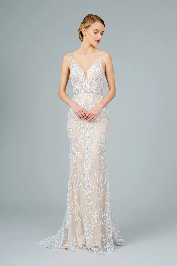 gl2990-ivory-1-long-prom-pageant-mesh-glitter-open-back-zipper-spaghetti-strap-illusion-v-neck-mermaid-trumpet