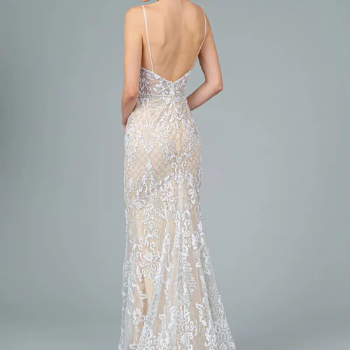 gl2990-ivory-2-long-prom-pageant-mesh-glitter-open-back-zipper-spaghetti-strap-illusion-v-neck-mermaid-trumpet