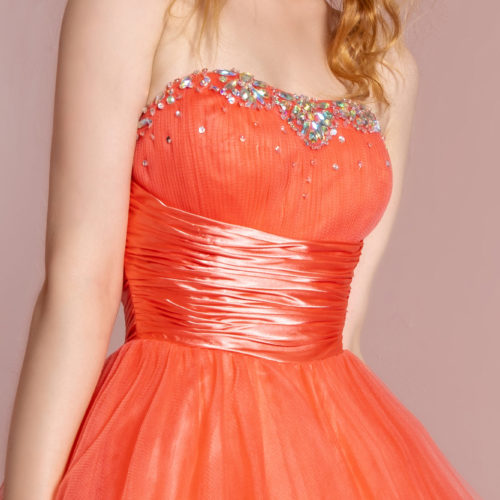 gs1052-coral-3-short-homecoming-cocktail-bridesmaids-damas-tulle-jewel-open-back-zipper-corset-strapless-sweetheart-babydoll-pleated