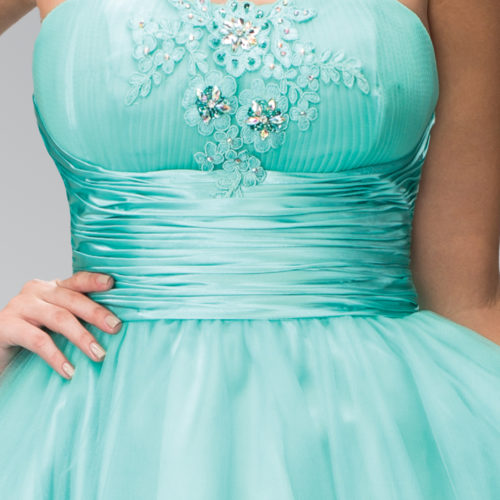 gs1350-mint-3-short-homecoming-cocktail-bridesmaids-damas-tulle-embroidery-jewel-open-back-zipper-corset-strapless-straight-across-babydoll-pleated-floral