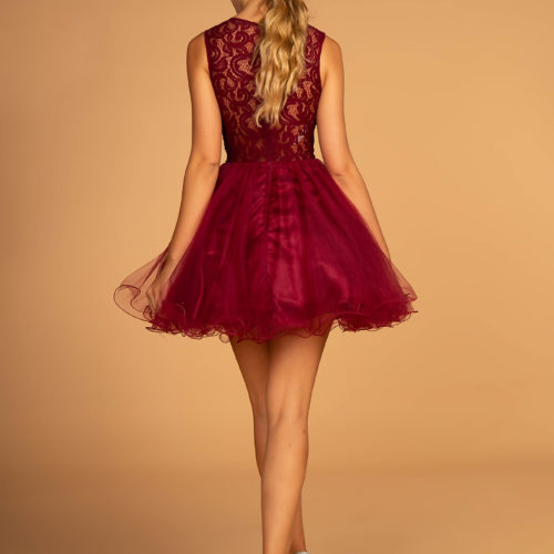 gs1427-burgundy-2-short-homecoming-cocktail-bridesmaids-damas-lace-tulle-covered-back-zipper-sleeveless-crew-neck-babydoll