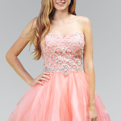 gs2031-coral-1-short-homecoming-cocktail-tulle-beads-jewel-open-back-zipper-corset-strapless-sweetheart-babydoll