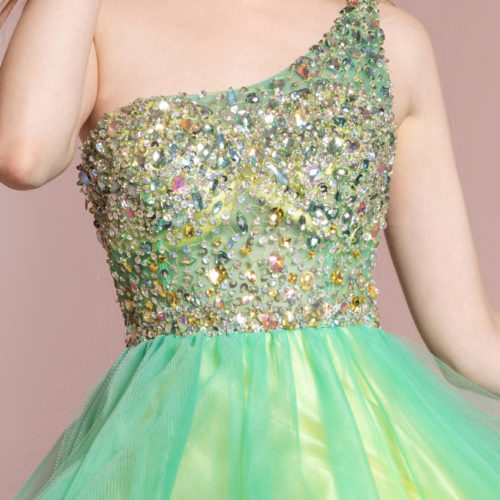 gs2033-green-yellow-3-short-homecoming-cocktail-tulle-jewel-sequin-open-back-zipper-one-shoulder-asymmetric-babydoll