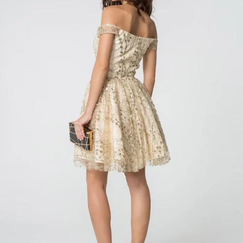 gs2833-champagne-2-short-homecoming-cocktail-date-night-mesh-jewel-sequin-glitter-zipper-off-shoulder-sweetheart-a-line