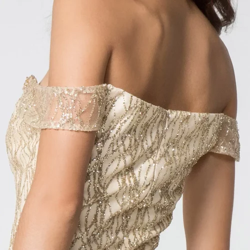 gs2834-champagne-4-short-homecoming-cocktail-date-night-mesh-beads-jewel-glitter-zipper-off-shoulder-sweetheart-a-line