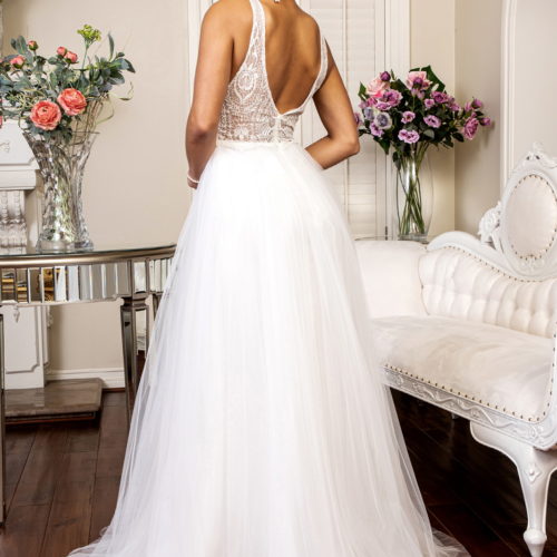 gl1901-ivory-2-long-wedding-gowns-mesh-beads-glitter-sheer-zipper-v-back-straps-v-neck-a-line
