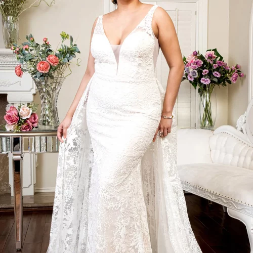 gl1903-ivory-1-long-wedding-gowns-mesh-glitter-sheer-zipper-v-back-straps-illusion-v-neck-mermaid