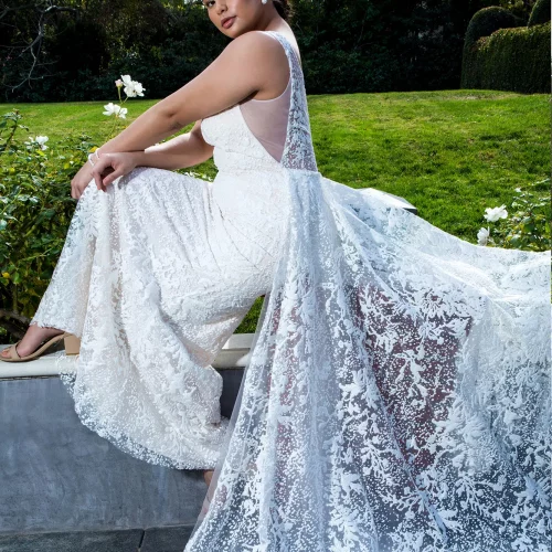 gl1903-ivory-10-long-wedding-gowns-mesh-glitter-sheer-zipper-v-back-straps-illusion-v-neck-mermaid
