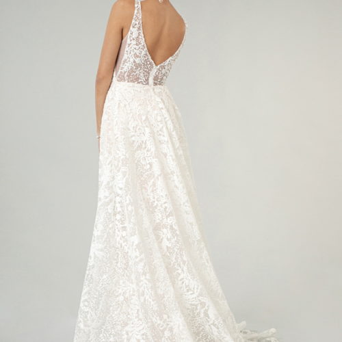 gl1903-ivory-6-long-wedding-gowns-mesh-glitter-sheer-zipper-v-back-straps-illusion-v-neck-mermaid