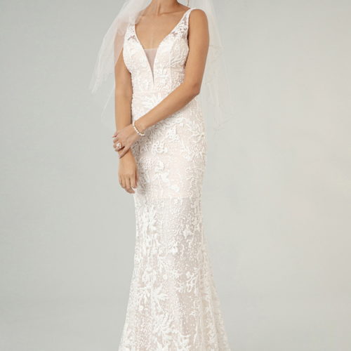 gl1903-ivory-7-long-wedding-gowns-mesh-glitter-sheer-zipper-v-back-straps-illusion-v-neck-mermaid