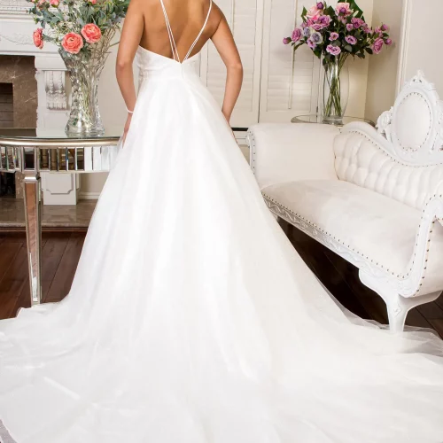 gl1905-ivory-2-tail-wedding-gowns-mesh-sequin-glitter-open-straps-zipper-spaghetti-strap-sweetheart-a-line
