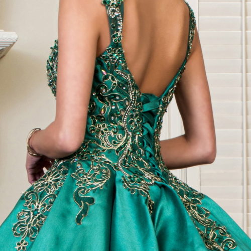 gl1930-green-4-floor-length-quinceanera-satin-embroidery-jewel-corset-straps-sweetheart-ball-gown