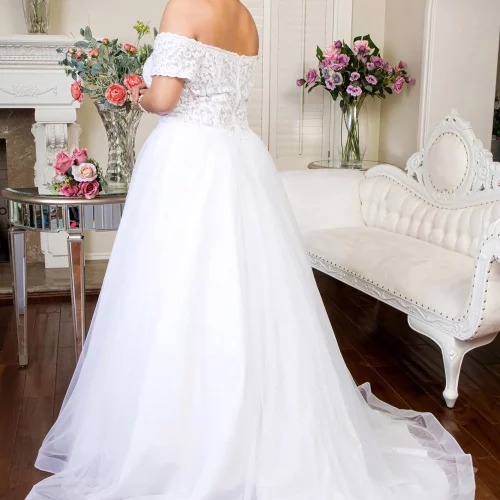 gl1936-white-2-long-wedding-gowns-mesh-embroidery-sequin-glitter-sheer-covered-zipper-cut-away-shoulder-sweetheart-a-line