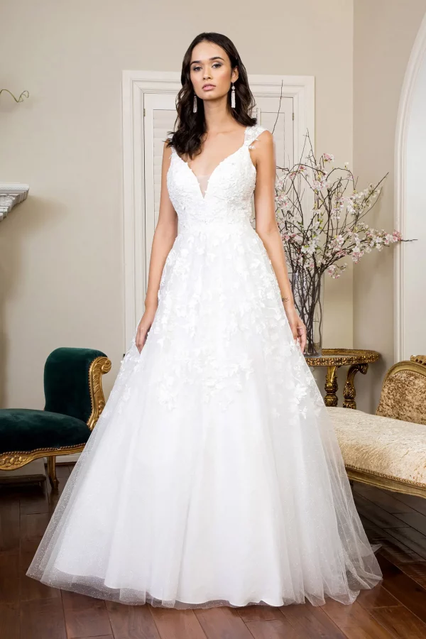 gl1950-white-1-long-wedding-gowns-mesh-beads-embroidery-sequin-glitter-open-zipper-hook-closure-u-back-cap-sleeve-v-neck-a-line