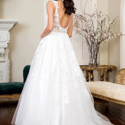 gl1950-white-2-long-wedding-gowns-mesh-beads-embroidery-sequin-glitter-open-zipper-hook-closure-u-back-cap-sleeve-v-neck-a-line
