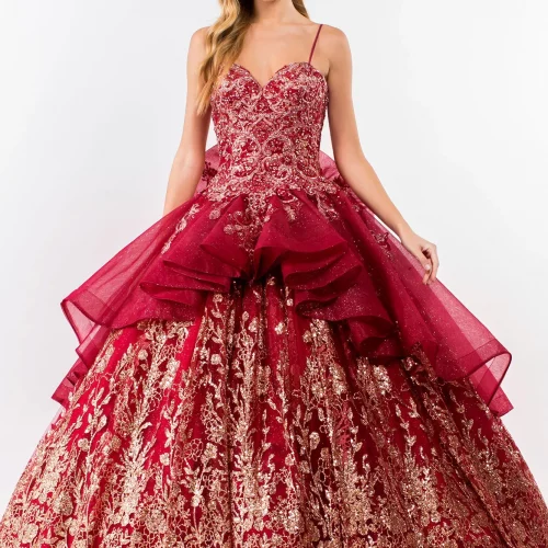 gl1927-burgundy-1-floor-length-quinceanera-mesh-embroidery-jewel-glitter-corset-cut-away-shoulder-sweetheart-ball-gown