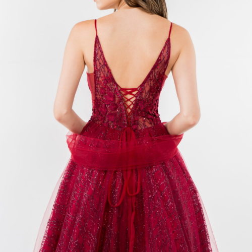 gs1979-burgundy-4-short-homecoming-cocktail-date-night-sequin-mesh-sequin-open-back-corset-spaghetti-strap-sweetheart-babydoll