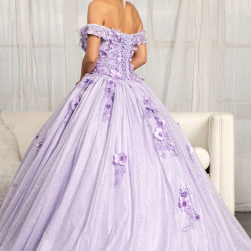 Lilac Quinceanera Gown