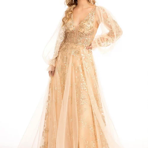 gl3001-champagne-1-floor-length-prom-pageant-mother-of-bride-mesh-glitter-netting-sequin-glitter-zipper-v-back-long-sleeve-v-neck-a-line