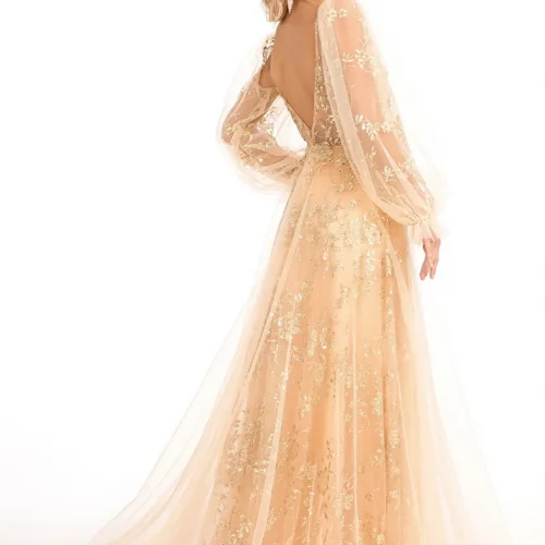 gl3001-champagne-2-floor-length-prom-pageant-mother-of-bride-mesh-glitter-netting-sequin-glitter-zipper-v-back-long-sleeve-v-neck-a-line