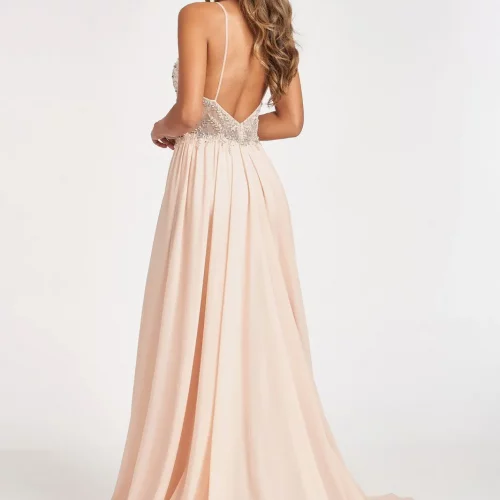 gl3005-champagne-4-long-prom-pageant-mother-of-bride-chiffon-beads-jewel-open-zipper-v-back-long-sleeve-v-neck-a-line