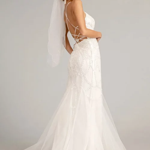 gl3009-ivory-2-long-wedding-gowns-mesh-beads-embroidery-jewel-sequin-open-lace-up-straps-zipper-corset-spaghetti-strap-sweetheart-mermaid