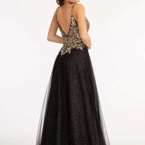 gl3020-black-2-long-prom-pageant-mesh-glitter-netting-sequin-glitter-zipper-v-back-straps-v-neck-a-line-slit
