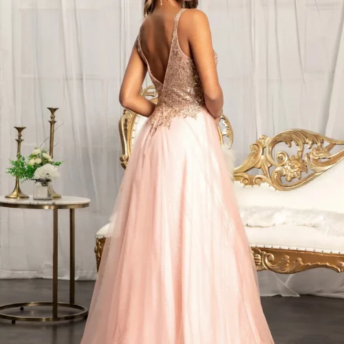 gl3020-rose-gold-2-long-prom-pageant-mesh-glitter-netting-sequin-glitter-zipper-v-back-straps-v-neck-a-line-slit