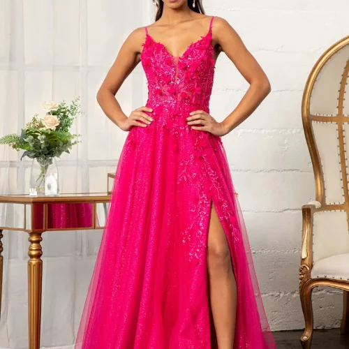gl3034-fuchsia-1-long-prom-pageant-mother-of-bride-mesh-glitter-netting-applique-embroidery-jewel-sequin-sheer-open-zipper-corset-spaghetti-strap-illusion-sweetheart-a-line