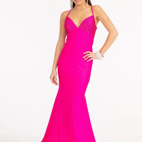 gl3035-fuchsia-1-tail-prom-pageant-jersey-beads-open-lace-up-straps-zipper-corset-spaghetti-strap-sweetheart-mermaid