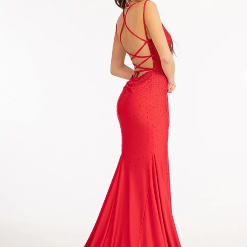 gl3036-red-2-tail-prom-pageant-jersey-beads-open-zipper-corset-spaghetti-strap-sweetheart-mermaid