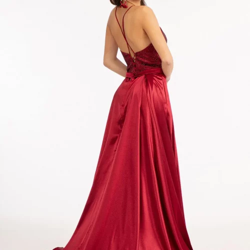 gl3040-burgundy-2-long-prom-pageant-mother-of-bride-satin-jewel-lace-up-zipper-corset-sleeveless-halter-a-line