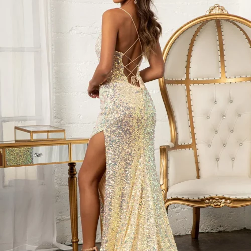 gl3051-light-gold-2-long-prom-pageant-sequin-sequin-open-lace-up-straps-zipper-spaghetti-strap-straight-across-mermaid